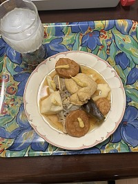 今日作ったおでんです。