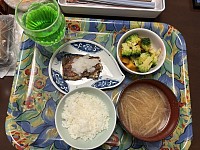 ぶりとブロッコリー・カボチャのの煮物を作りました。