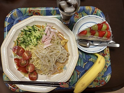 冷やし中華を作りました。