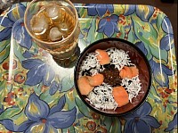 海鮮丼です。食べてね