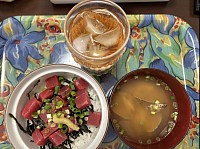 ポケどんとアサリのお味噌汁