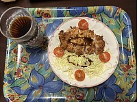 今日は、トンカツを作りました。