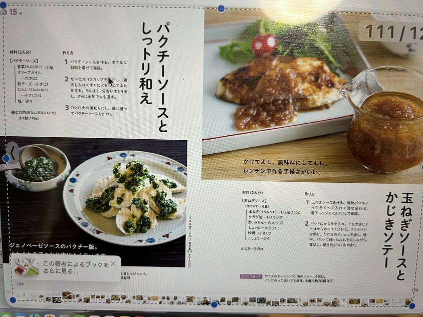 パクチーソースとしっとり和え