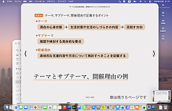 テーマ、サブテーマ、開催理由で記載するポイント